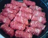 切り落とし肉で作る肉巻き野菜作り方4写真