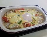 野菜もたっぷり　チーズとたまごのココット作り方3写真