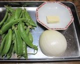 スナップエンドウのスープ作り方1写真