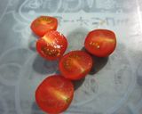 スナップえんどうとトマトのサラダ作り方2写真