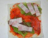 ベーコンチーズホットサンド作り方2写真