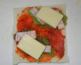 ベーコンチーズホットサンド作り方3写真