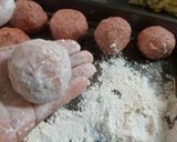 チーズ入りミートボールのトマトソース煮作り方8写真
