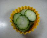 お弁当　すき間を埋める簡単きゅうりの漬物作り方3写真