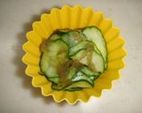 お弁当　すき間を埋める簡単きゅうりの漬物作り方5写真