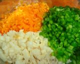 野菜たっぷり肉みそ♪挽き肉のレタス巻き☆作り方1写真