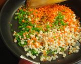 野菜たっぷり肉みそ♪挽き肉のレタス巻き☆作り方3写真