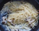 ∞∞∞自然食卓　クリームスパゲッティ作り方3写真