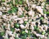 簡単☆うど葉肉炒め☆作り方3写真