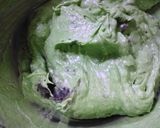 小松菜と粒あんのパウンドケーキ作り方3写真