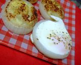 新玉ねぎカップ（ポテトと目玉焼き）作り方2写真