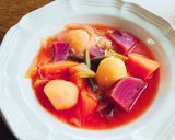 野菜だけのボルシチ　生姜入り作り方4写真