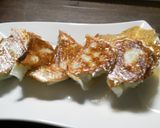 ホットプレートで☆蓮根・大葉入り焼き餃子作り方8写真