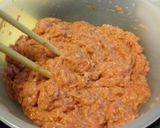 手捏ねしない我が家のハンバーグ☆覚書☆　作り方1写真