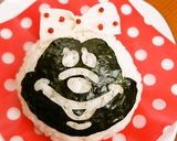 キャラ弁★ラフスケッチ　ミニー作り方7写真