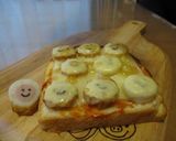 ピンクのちくわ　ｄｅ　ピザトースト風作り方6写真