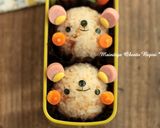 くまさんおにぎり♪キャラ弁作り方4写真
