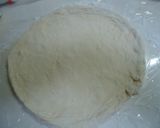 レンジでピザ窯の味　鶏とネギのナポリピザ作り方3写真
