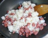 スパム焼き飯作り方3写真