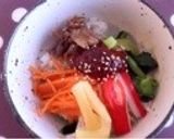 韓国料理 カラフル韓国のり巻き キムパブ作り方10写真