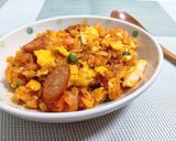 ひと味加えて満足ケチャップ炒飯作り方5写真