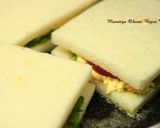 マヨ玉子とトマト＆チーズのホットサンド♪作り方3写真