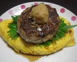和風おろし豆腐ハンバーグオムライス♪♪作り方8写真