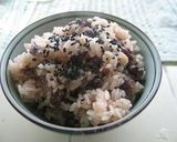 圧力鍋でお赤飯作り方4写真