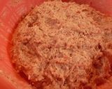 チーズ入りミートボールのトマトソース煮作り方3写真