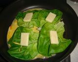 チーズとサラダ菜のオムレツ作り方1写真
