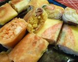 三種ライス春巻き作り方5写真