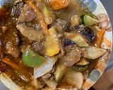 レモン上海風焼そば味豚こま大根青椒肉絲風作り方16写真