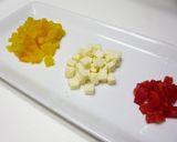 チーズ＆たくあんの朝シャキッとサンド作り方2写真