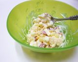 チーズ＆たくあんの朝シャキッとサンド作り方3写真