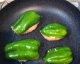 ピーマンの肉詰め 照り焼き風作り方4写真