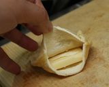 油揚げのチーズはさみ焼をワサマヨで♪作り方2写真