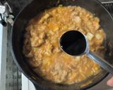 国産豚筋肉と長ネギの和風ハヤシカレー作り方8写真
