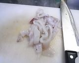レンティルとヤリイカの煮物作り方6写真