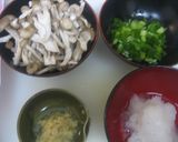 薬味たっぷり揚げ出し豆腐のきのこあんかけ作り方2写真