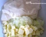 白いお豆腐のチーズしゅうまい（ふわふわ）作り方2写真