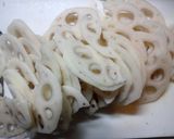レンコンのきんぴら作り方1写真