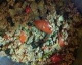 トルコ料理 ナスとトマトの挽肉煮込み作り方3写真