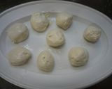 チーズ入りふわふわ団子作り方3写真