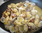 旨味たっぷり♪あさりと大葉のパスタ作り方3写真