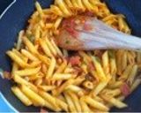 ペンネで優しいナポリタン作り方4写真