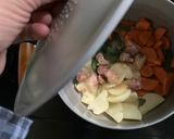 焼き鳥缶のワンパン鳥じゃが蒸し作り方8写真