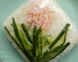梅雨入りを楽しむあじさいおにぎり作り方7写真