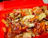 ルクエで＊カンタン中華おこわ風ごはん作り方4写真
