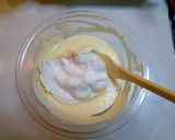 簡単　しっとりふあふあチーズケーキ作り方6写真