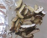 しいたけのホイル包み焼き作り方2写真